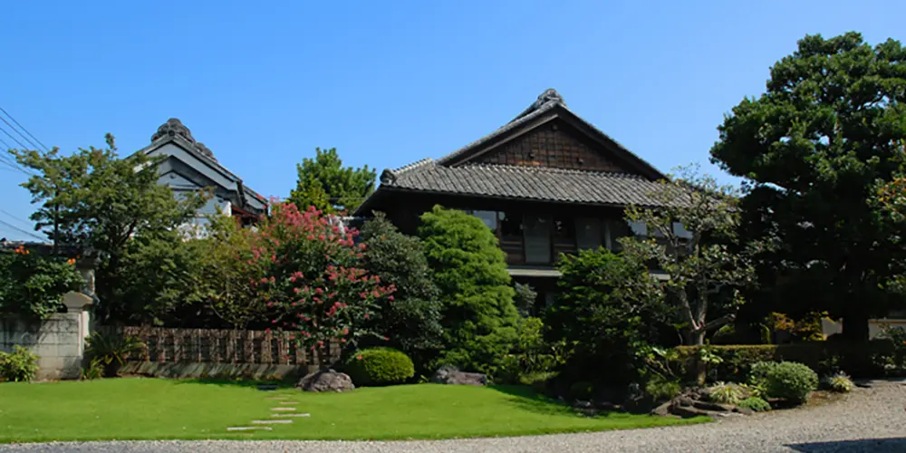 登録有形文化財 小川家住宅