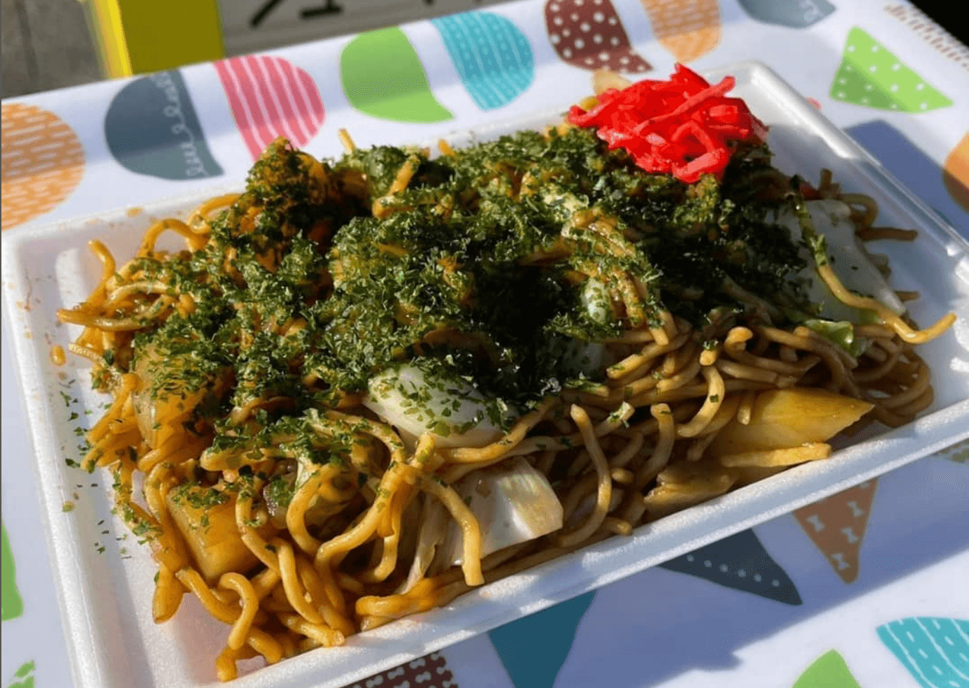 ポテト入り焼きそば